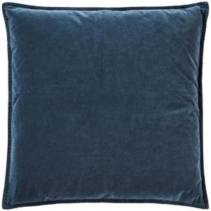 Cushion cover  velvet historical blue