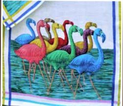 FLAMINGO TABLECLOTH