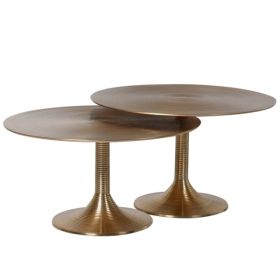 Shiny Brass Tables