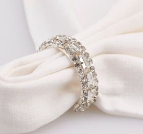  Diamante Napkin Rings